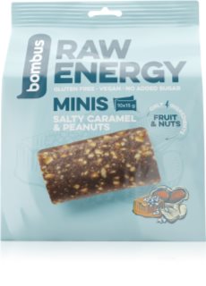 Bombus Raw Energy Minis gyümölcsszelet mini 10x15 g